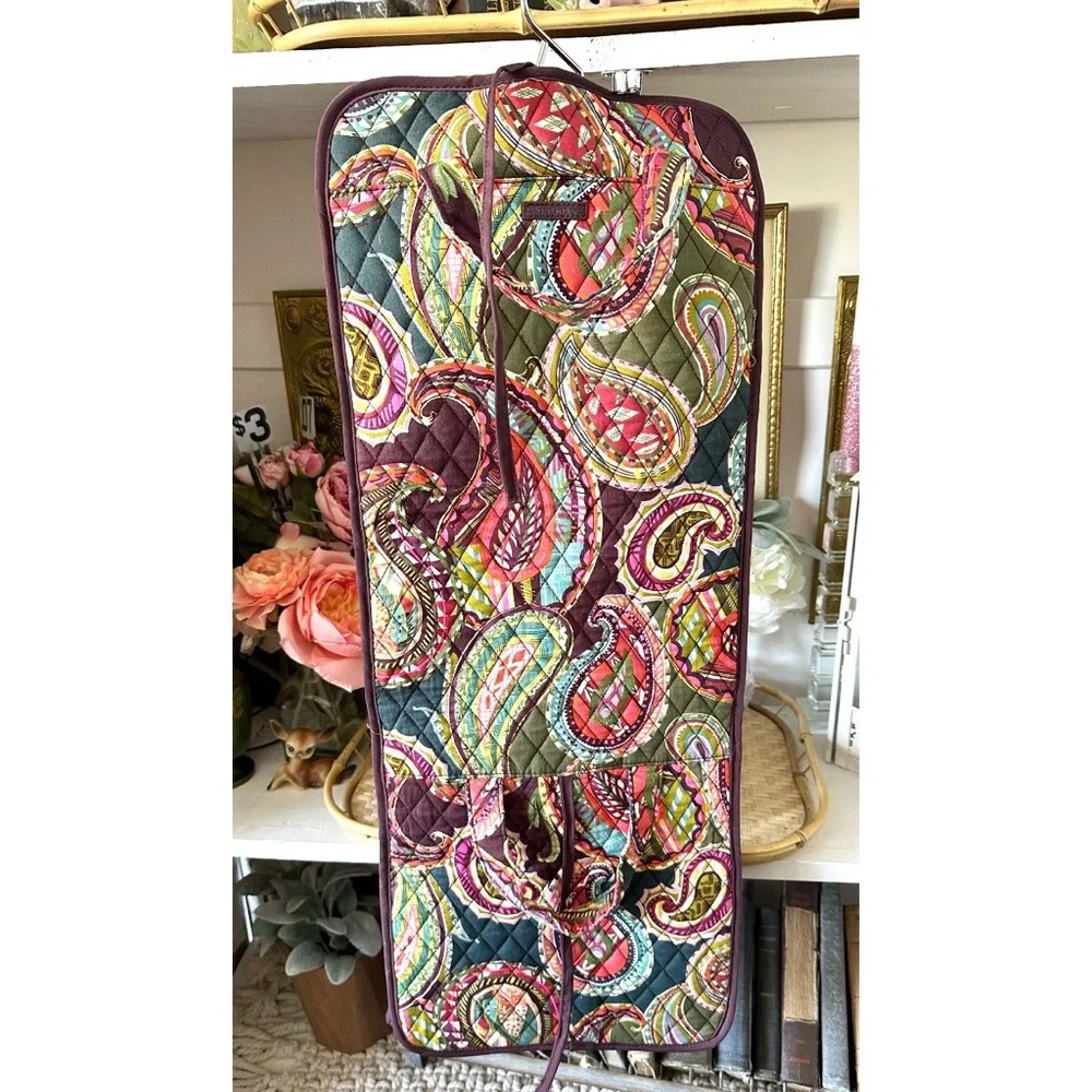 Vera Bradley hanging organizer in Heirloom Paisley Pattern